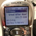 Delphi Personal Xm Satellite Radio Xm2go Myfi Sa10113-11p1 W  Extras