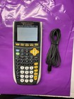 Ti-84 Plus C Silver Edition W cover  Battery And Cable Tested