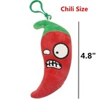 3 Pcs Pvz Plant Plush Zombies Keychain Sets Toys Soft Pvz Figure Doll Sunflow   
