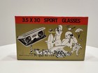 Vintage  new  Arrow 1970 s Sport Glasses binoculars In Blue 3 5 X 30