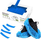 50pcs Disposable Shoe Covers Non Woven Booties For Shoes Non Slip Durable Blue
