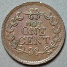 1863 59 385a Patriotic Civil War Token R-2 Vf