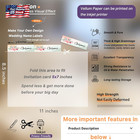 Thick Translucent Vellum Paper  Oplymio 42 Sheets 167gsm Printable Vellum Paper