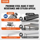 Vevor Stainless Steel Work Table 24 x28  Commercial Food Prep Table Restaurant