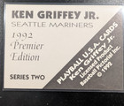 1992 Playball Usa Premier Ed  Ken Griffey Jr Promo Limited Print Run