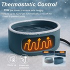 Heated Outdoor Pet Water Bowl With Chew-resistant Cord  125 Oz  Ul Certified