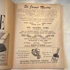1954 The Pajama Game Playbill John Raitt Bob Fosse St James Theatre Nyc
