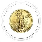 1 A16 Round Airtite Capsule For 1 10 Oz Eagle Coin Direct Fit 16mm Blister Pack