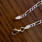 Sterling Silver Italian Chain Anklet  9    