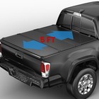 Tri-fold 5ft Hard Truck Bed Tonneau Cover For 2005-2015 Toyota Tacoma Waterproof
