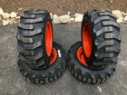 Set Of 4-23x8 50-12 Galaxy Xd2010 Skid Steer Tires rims For Bobcat S70   More
