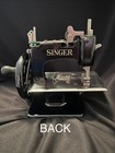      Vintage Singer Model 20 Sewing Machine     Complete Set With Box  C-clamp   Ins