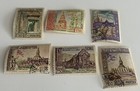 Laos Used Architecture Laotian Temples Stamps Lot Of 6