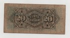 Mozambique 20 Centavos 1933 Pick R29 Not Perforated Look Scans