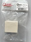 6c Rj11 Phone Telephone Jack Single Port Stick On Surface Mount Almond   Ivory