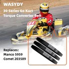 3pcs Replacment For Torque Converter Clutch Drive 5959 Belt Go Kart  30 Series