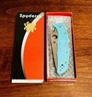 Spyderco Endura 4 Teal Handle S30v Satin Blade Exclusive C10fptls30v Rare  New 