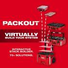 Milwaukee Modular Tool Storage System Dolly Black Multi-purpose Utilitytool Cart