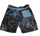 Huk Fishing Shorts Men Sz Xl Kryptek Neptune Gray Performance Fabrics