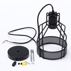 Vintage Industrial Ceiling Pendant Lights Retro Loft Style Metal Cage Shade Lamp
