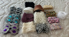 Lace Grab Bag 24 Yards Many Varity  Colors And Sizes  Lot a5