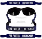 Firefighter Sunglasses And Strap Fire Rescue Fireman Hero Hot Shades Dad Son Bro