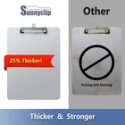Metal Clipboard 20  Sturdier Aluminum Contractor Clipboard With Low Profile