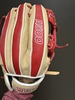 Wilson A500 11  Youth Baseball Glove Tan Red Cream A05rb2311 Rht Infield Pro Web
