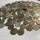 145 Miscellaneous Random Coin Tokens Lot Brass Copper Aluminum Game Parking More