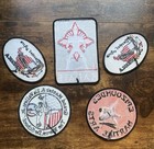 Vintage Martial Arts America Patches Taekwondo karate Logos Lot Of 5