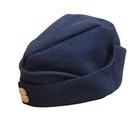Wwii British Military Cap 1940 Chip Hat Uniform Blue Kings Crown Side Cap 61 Cm 