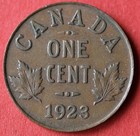 1923 Canada 1 Cent - Vf ef - Lot 10530