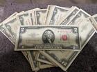 1928-1963  2 Dollar Red Seals   G-xf- Collectible Currency Lot  7 89 Each Note