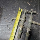 Antique Victorian Early Hot Cold Kitchen Bathroom Sink Faucet W  Acorn Finial