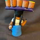 Josefina Aguilar Market Woman Holding Baby Clay Figurine Pottery Mexican Folk Ar