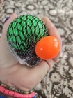 Stress Ball   Sqweezohs   By Toy Express Sensory - Green orange New Free Ship