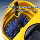 Commercial Mop Bucket With Wringer Portable Collapsible Plastic Mop Bucket Clean