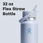 Hydro Flask Water Bottle - Insulated Stainless Steel - Wide Mouth Flex Straw Lid