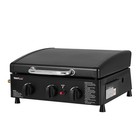 Royal Gourmet Portable 3-burner Propane Griddle With Hood For Outdoor Cooking