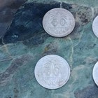 1944 Mexico Libertad  50 Centavos Plata Pura  720 Silver Coins Mexico          