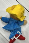 Rare Vintage Paddington Bear Sears Eden Terrycloth Pull Down Musical Crib Toy
