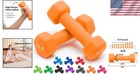 Ergonomic Neoprene Dumbbells Set For Home Fitness     Vibrant Colors   Durability