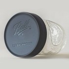 Ball Reusable Plastic Screw-on Lids For Regular Or Wide Mouth Mason Jars Pk Of 6
