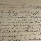 1876 Mississippi Original Case Document Aiding A Fugitive After Officer Shooting