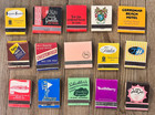 Fun Mix Collection 15 Vintage Matchbook Lot Restaurants Hotels Pop Culture Retro