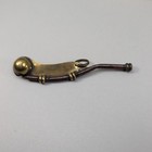 Brass Boatswain s Call Nautical Whistle With History Paper And Red Box