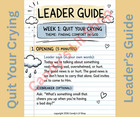 Real Talk Faith Series  Quit Your Crying  finding Comfort In God  Leader Guide