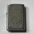 1998 Vintage Harley-davidson Zippo Lighter - Bolted Diamond Plate  code C Xiv 