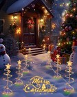 Spiral Christmas Tree Outdoor - 4 Pack Multicolor Spiral Christmas Tree Pathw   