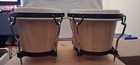  used  Tycoon Percussion Set Of 2 Bongos Auxilarry Percussion